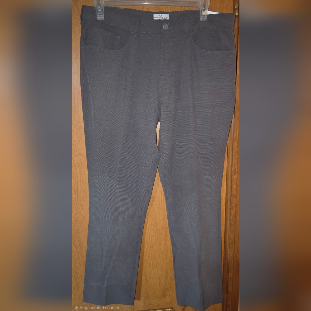 Grand Slam 4 Way Stretch Mens Golf Pants 36W 30L New With Tags